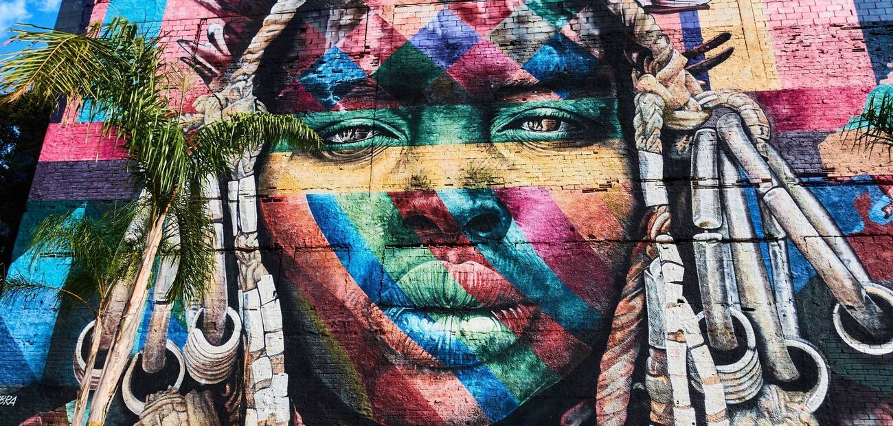 Rio de Janeiro, Brasilien, Grafitti