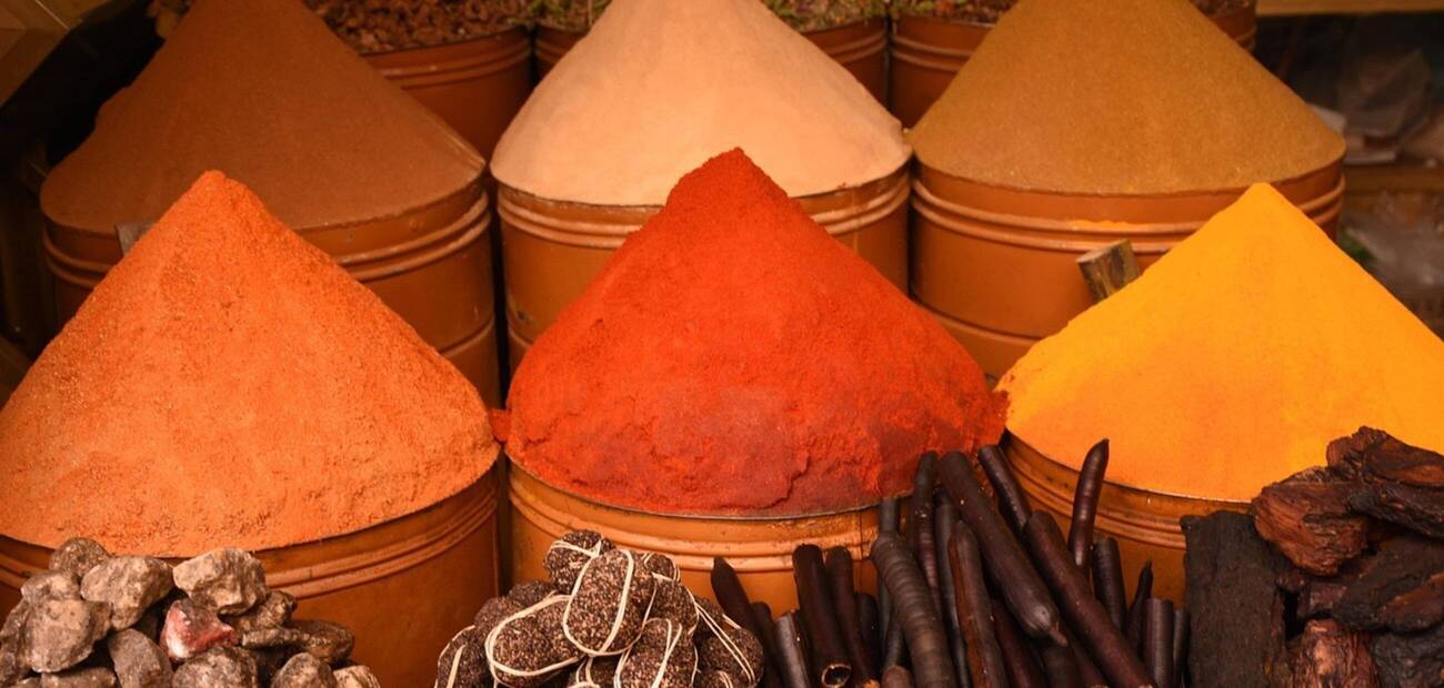 Gewürze, Marokko Gewürze, Marokko