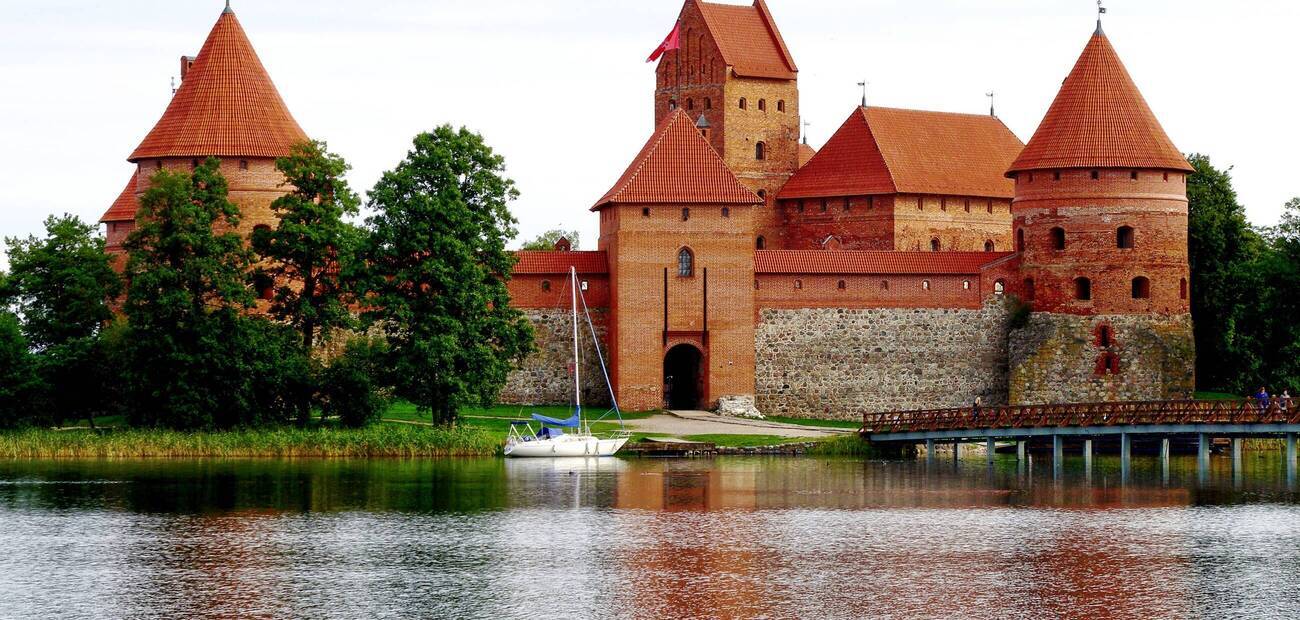 Trakai Wasserburg in Litauen