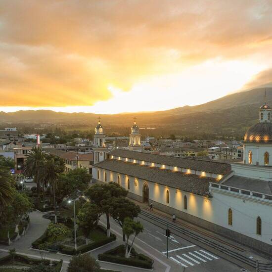 Aussicht Landschaft Ecuador