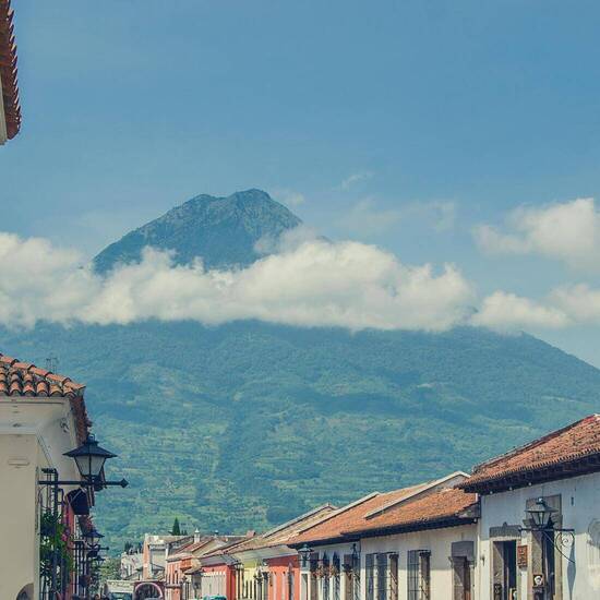 Ansicht Gebirge in Guatemala
