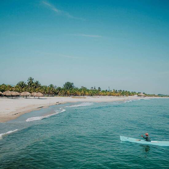Strand in Honduras
