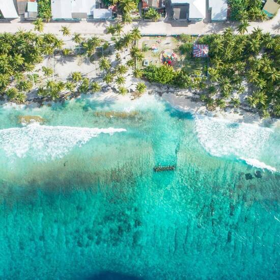 Strand auf den Malediven