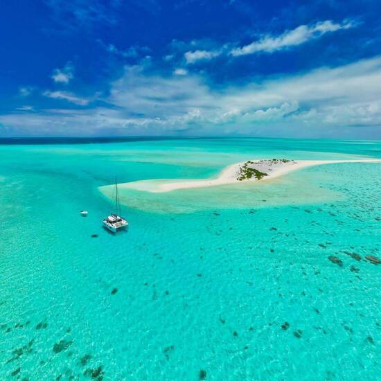 Insel bei Mauritius
