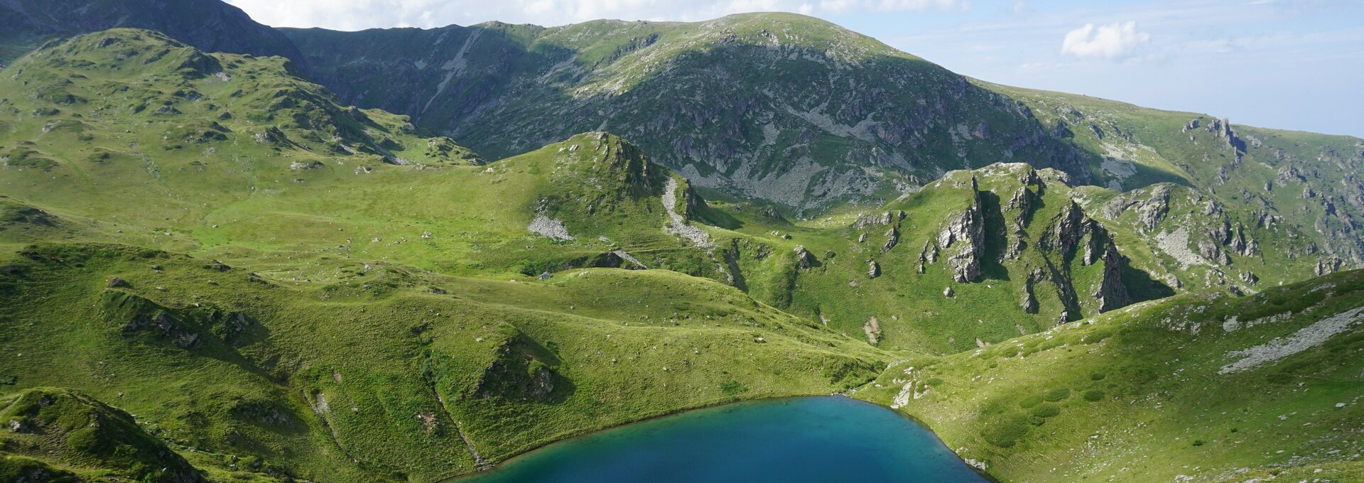 Berg, See, Rila-Gebirge Berg, See, Rila-Gebirge