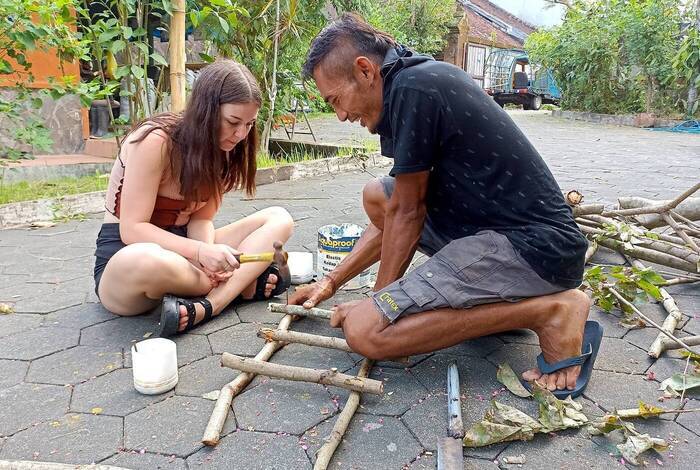 Arbeit im Wildlife-Projekt Arbeit im Wildlife-Projekt