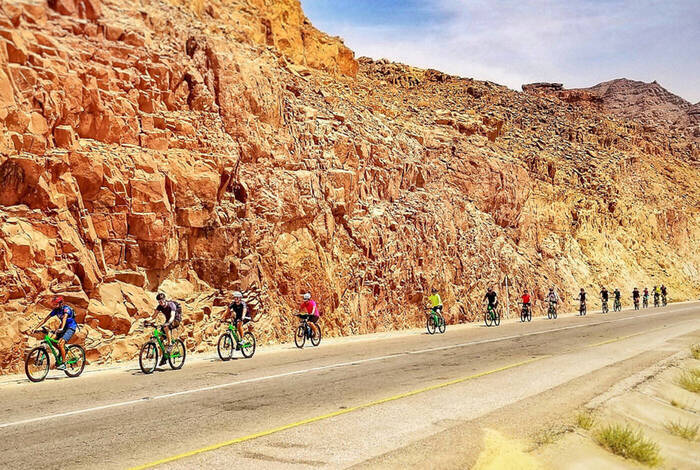 Cycle Jordan: Petra, Wadi Rum & the Dead Sea