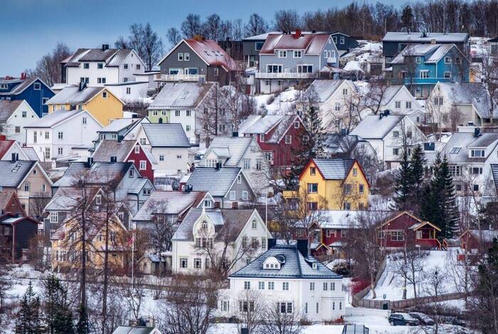 Northern Scandinavia in Winter