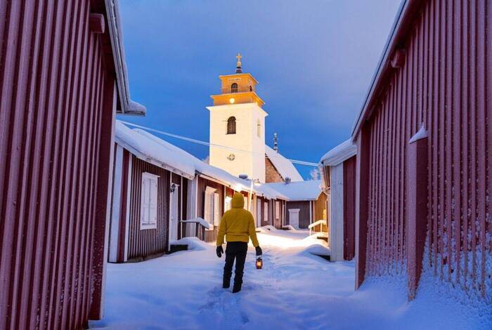 Northern Scandinavia in Winter