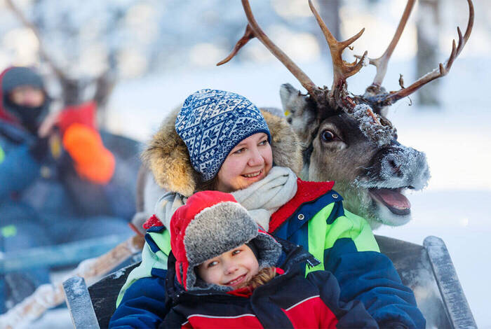 Finnish Lapland Winter Family Holiday Finnish Lapland Winter Family Holiday