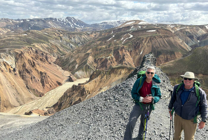 Iceland's Laugavegur Trail Iceland's Laugavegur Trail