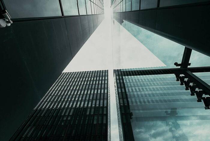 Wolkenkratzer, Düsseldorf, Deutschland Wolkenkratzer, Düsseldorf, Deutschland