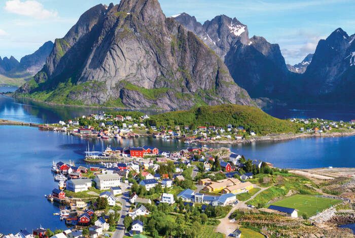 Copenhagen to Northern Norway