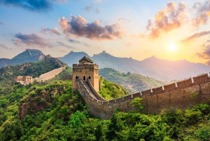 Walking the Great Wall of China Walking the Great Wall of China