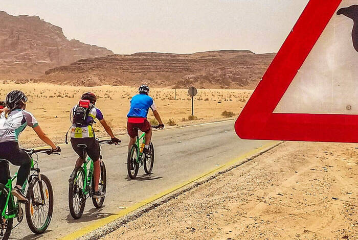 Cycle Jordan: Petra, Wadi Rum & the Dead Sea Cycle Jordan: Petra, Wadi Rum & the Dead Sea