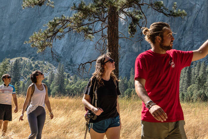 Hiking in Yosemite National Park Hiking in Yosemite National Park