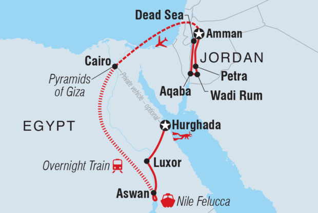 Egypt and Jordan Family Holiday