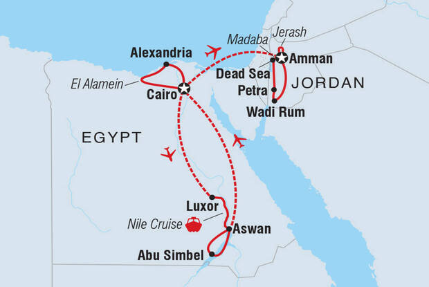 Premium Egypt & Jordan in Depth