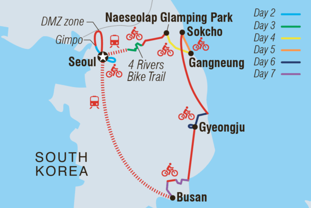 Cycle South Korea