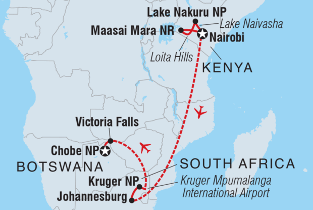 Premium Kenya & Southern Africa Highlights Premium Kenya & Southern Africa Highlights