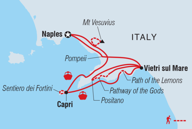 Premium Walking & Hiking on Italy's Amalfi Coast