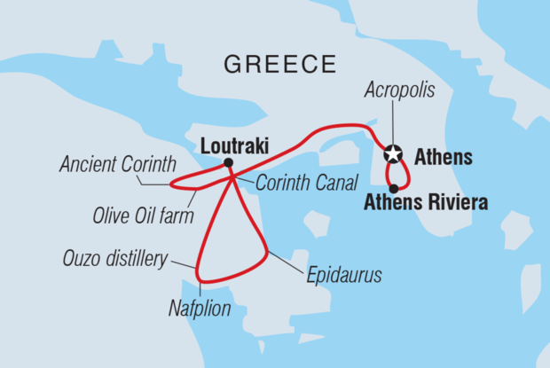 Greece Express: Athens & Greek Riviera
