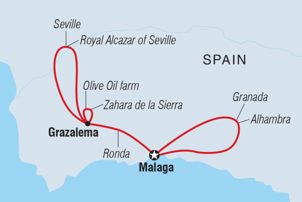 Spain Express: Malaga and Seville