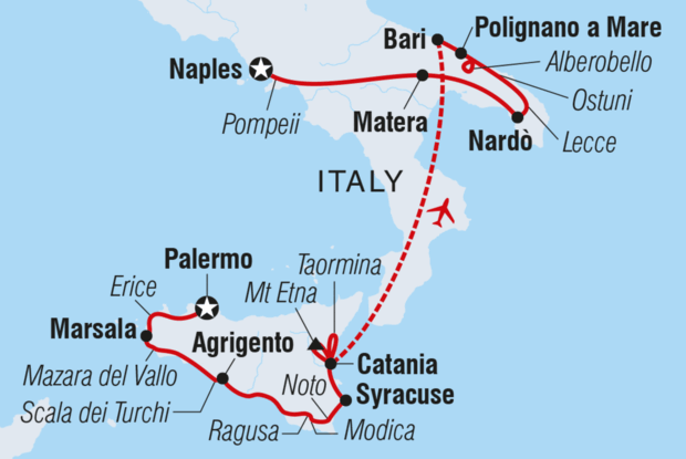 Premium Sicily and Puglia Premium Sicily and Puglia