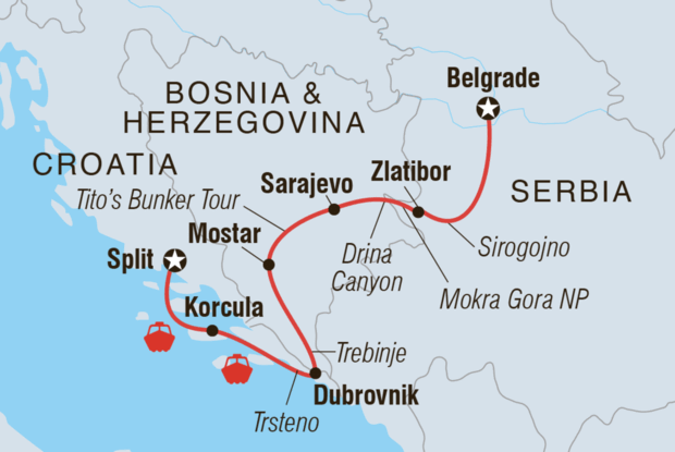 Premium Split to Belgrade Premium Split to Belgrade