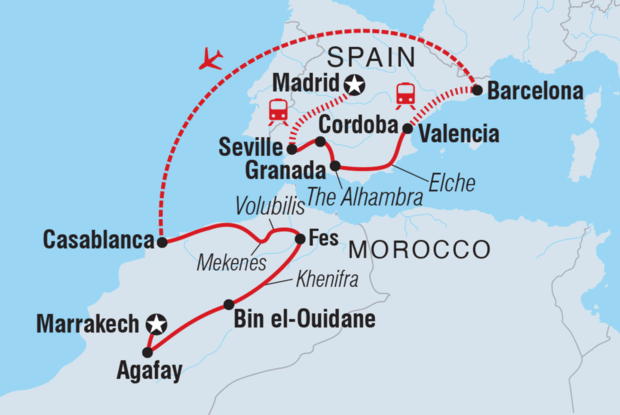 Premium Spain & Morocco