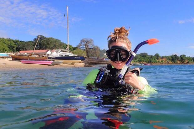 Volunteer beim Tauchprojekt in Tansania
