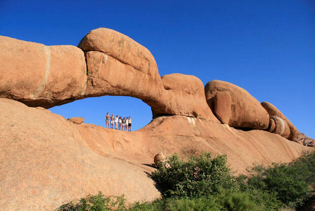 Spektakuläre Landschaft in Namibia