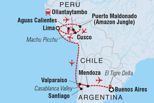 Premium Peru, Chile & Argentina