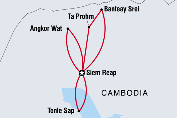Siem Reap & Angkor Wat Independent Short Break