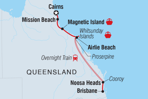 18 to 35s Essential Brisbane to Cairns 18 to 35s Essential Brisbane to Cairns