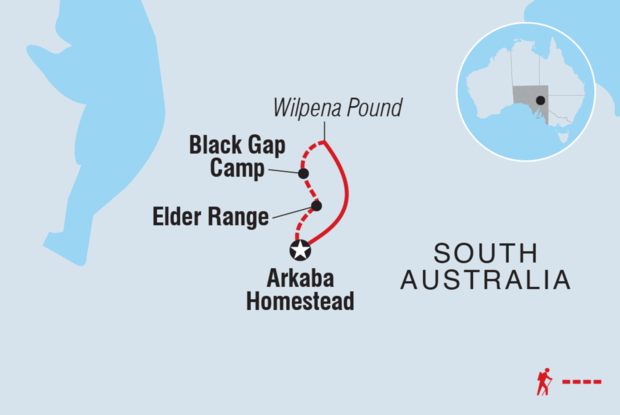 South Australia's Arkaba Walk (ex-Flinders Ranges)