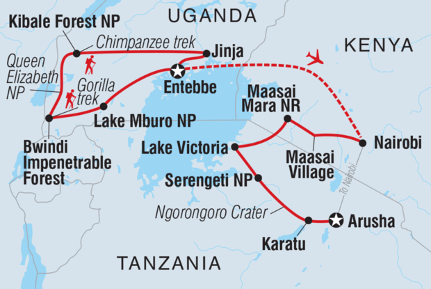 Epic East Africa: Gorillas, Chimps and Game Parks Epic East Africa: Gorillas, Chimps and Game Parks