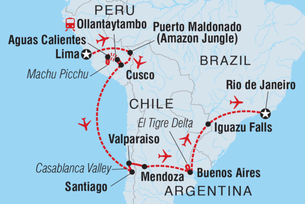 Premium Highlights of South America Premium Highlights of South America