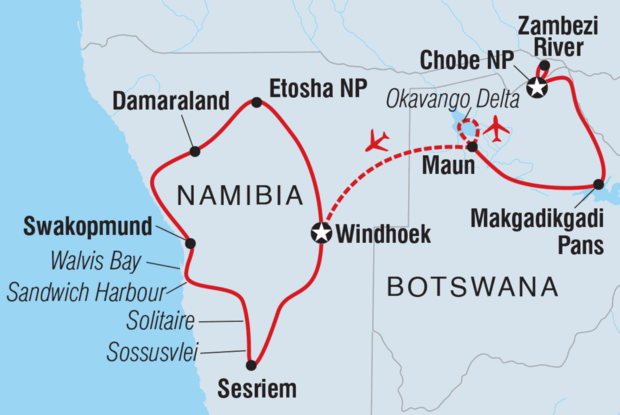 Premium Botswana & Namibia Premium Botswana & Namibia