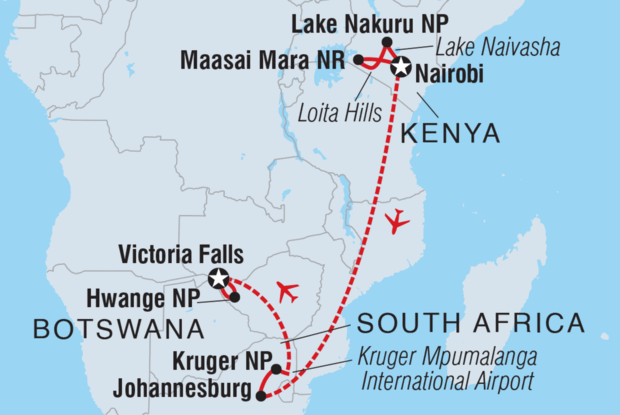 Premium Kenya & Southern Africa Highlights Premium Kenya & Southern Africa Highlights