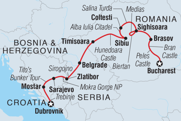 Premium Dubrovnik to Bucharest Premium Dubrovnik to Bucharest
