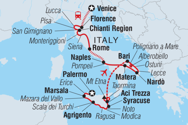 Premium Sicily and Italy in Depth
