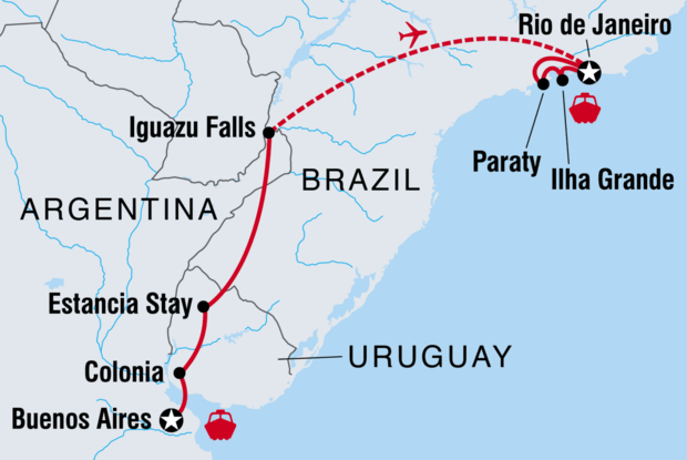 Buenos Aires to Rio Explorer Buenos Aires to Rio Explorer