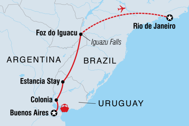 Best of Argentina, Uruguay & Brazil Best of Argentina, Uruguay & Brazil