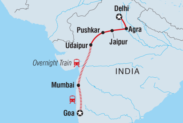 Delhi to Goa Delhi to Goa