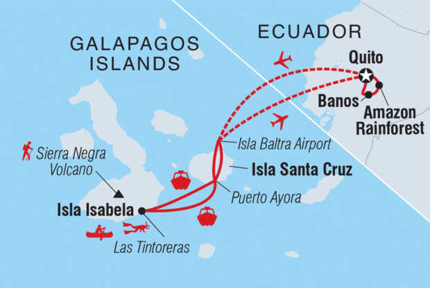 Ecuador Amazon & Galapagos Family Holiday Ecuador Amazon & Galapagos Family Holiday