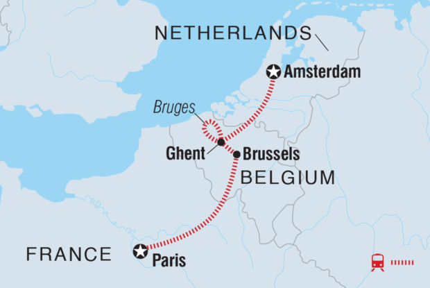 Paris to Amsterdam Paris to Amsterdam