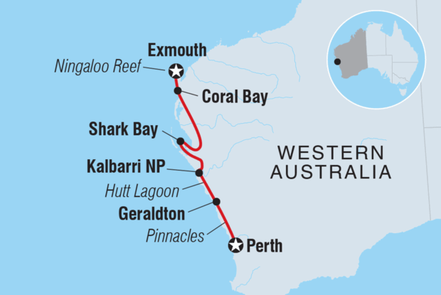 West Coast Adventure (Southbound) West Coast Adventure (Southbound)