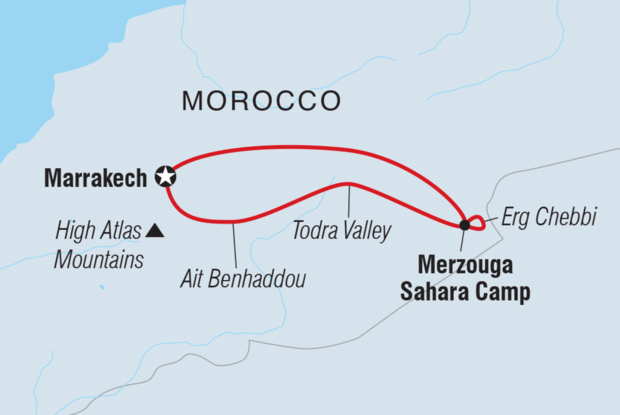 Morocco Short Break: Marrakech to the Sahara Morocco Short Break: Marrakech to the Sahara