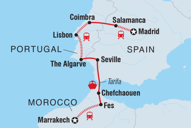 Madrid to Marrakech Madrid to Marrakech